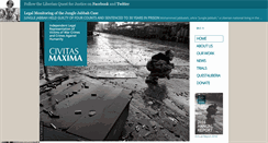 Desktop Screenshot of civitas-maxima.org